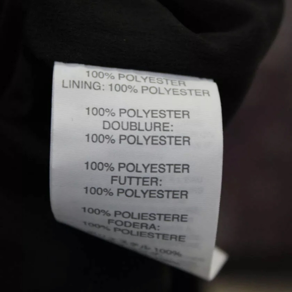 MINI SKIRT PURPLE BLACK FAUX LEATHER SIZE 26 LOT 2 - Picture 3 of 5